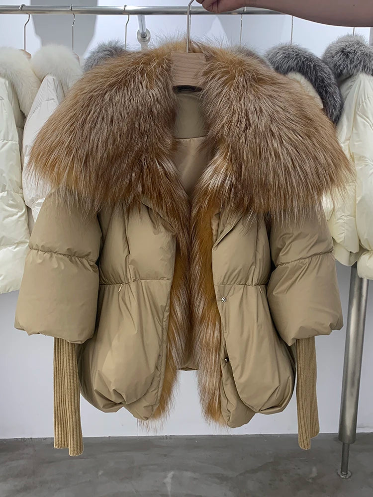 Manteau Élégant Hiver pour Femme avec Col Détachable