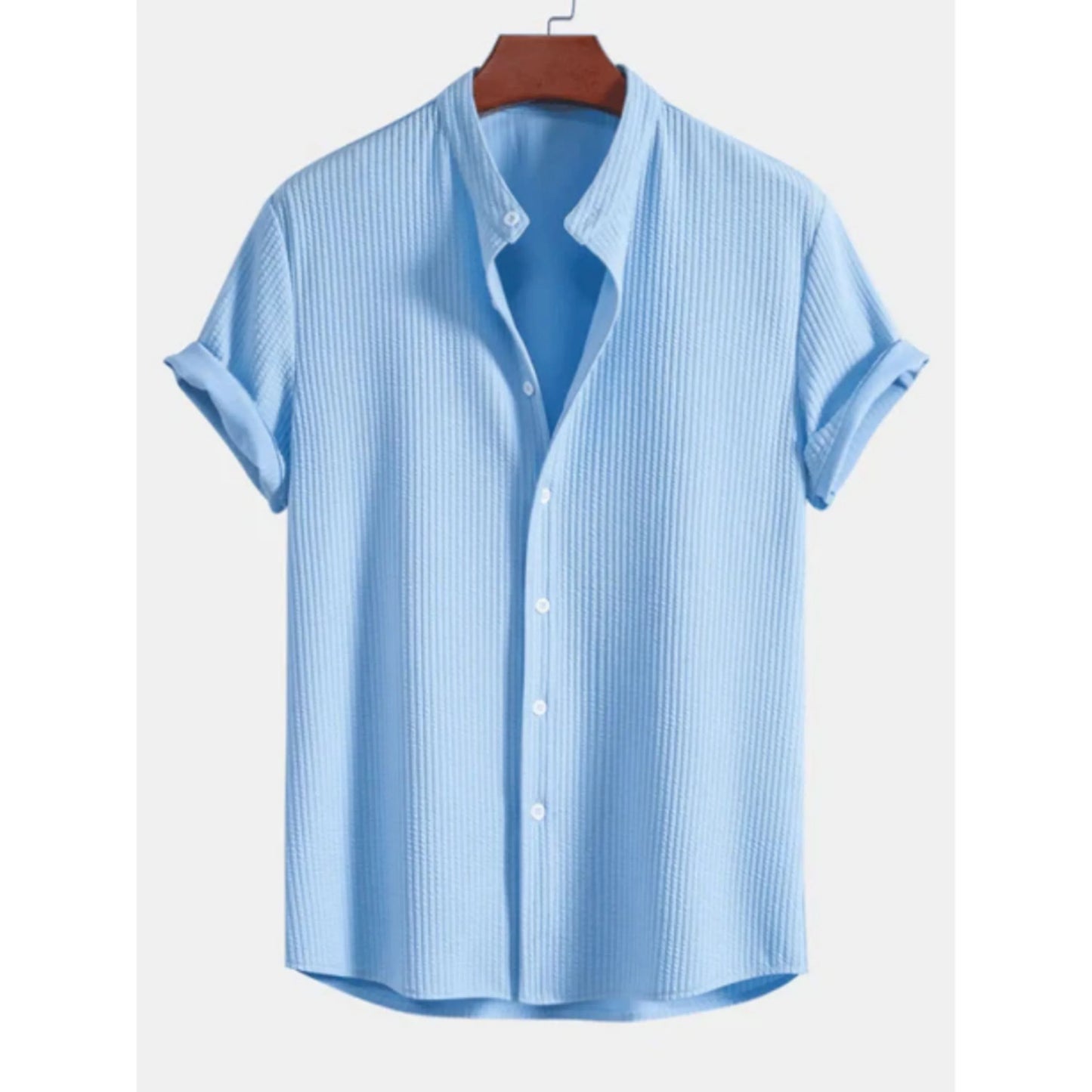 Chemise Homme Été Légère Manches Courtes