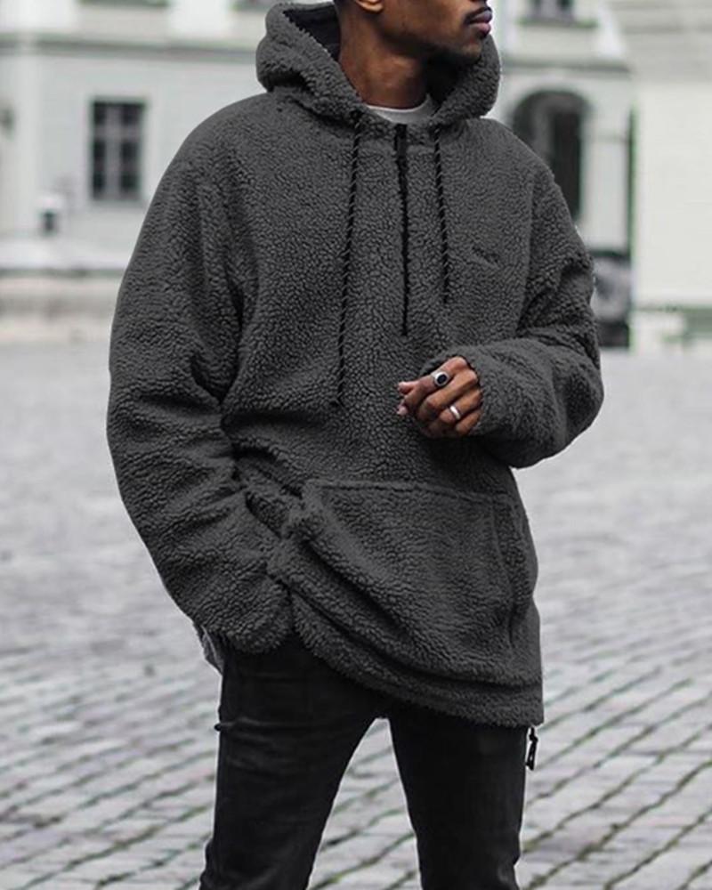 Sweat à Capuche Douillet Hiver Homme - LuxeStyle