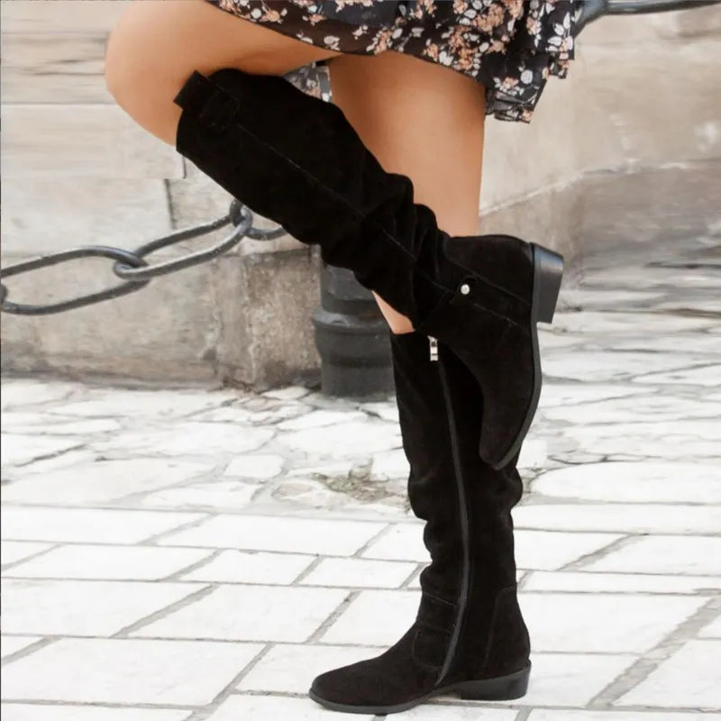 Bottes Femmes Confortables et Chaussures Orthopédiques avec Semelle Antidérapante