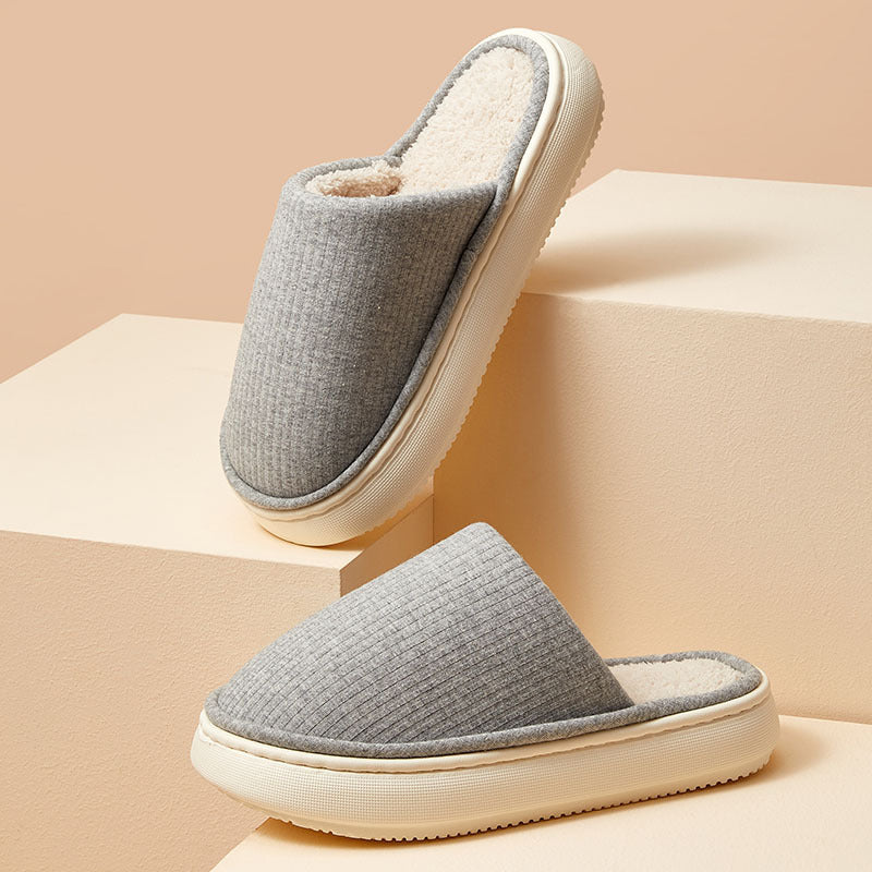 Chaussons douillets et chauds pour femme