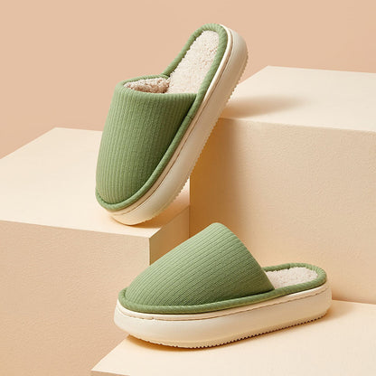 Chaussons douillets et chauds pour femme