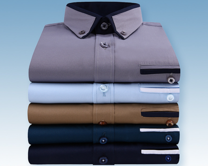 Chemise Homme Classique Élégante - LuxeStyle