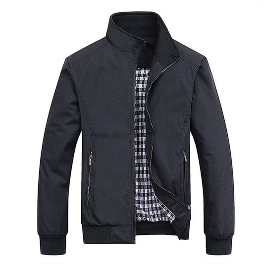 Veste Bomber Élégante Taille Fine pour Homme - LuxeStyle