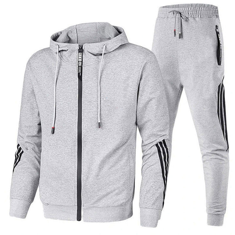 Survêtement Homme Sportif avec Capuche - Doux, Élégant & Polyvalent