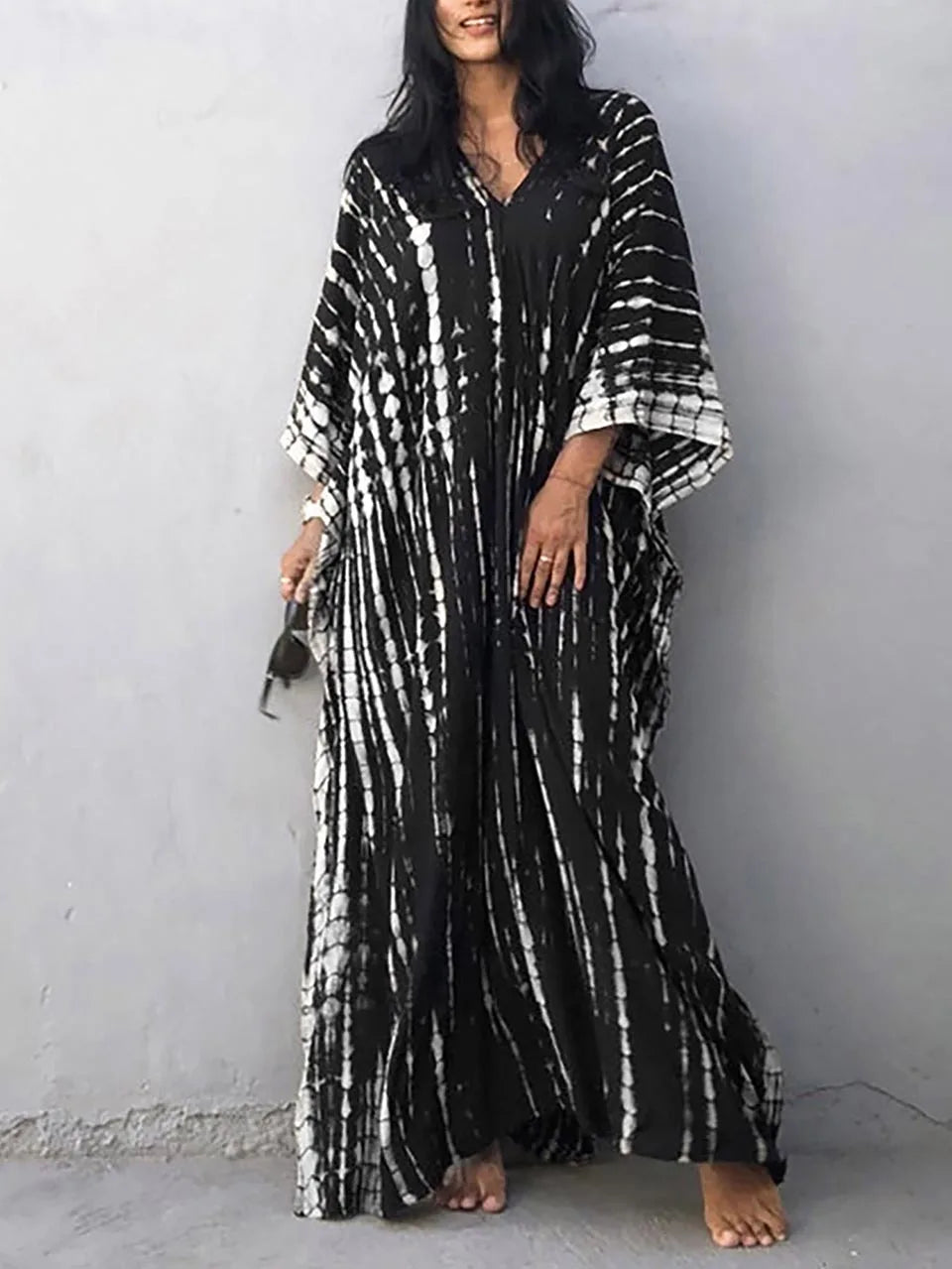 Robe de Plage Élégante pour Femme - Longue et Colourée