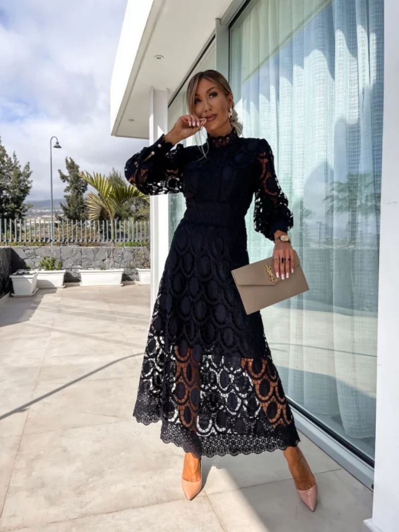 Robe de Soirée Élégante à Fermeture Éclair pour Femme