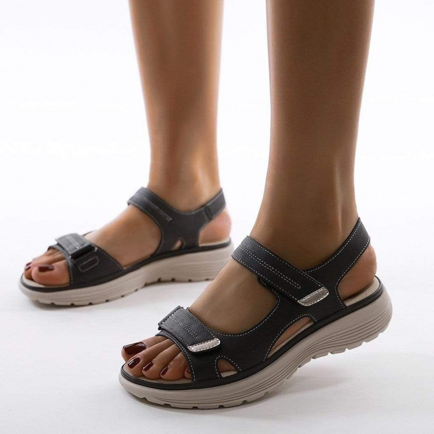 Sandales Randonnée Femme Confort et Grip