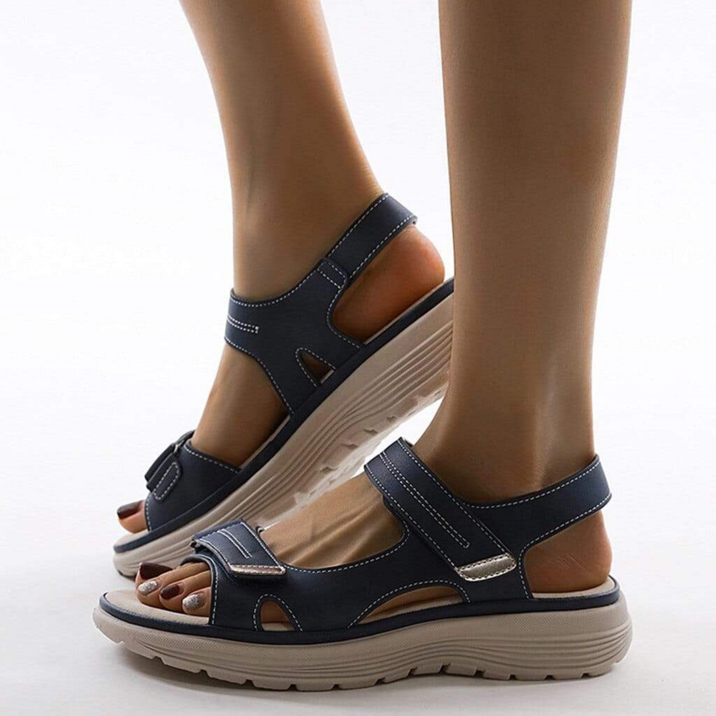Sandales Femmes Bleues Décontractées - LuxeStyle