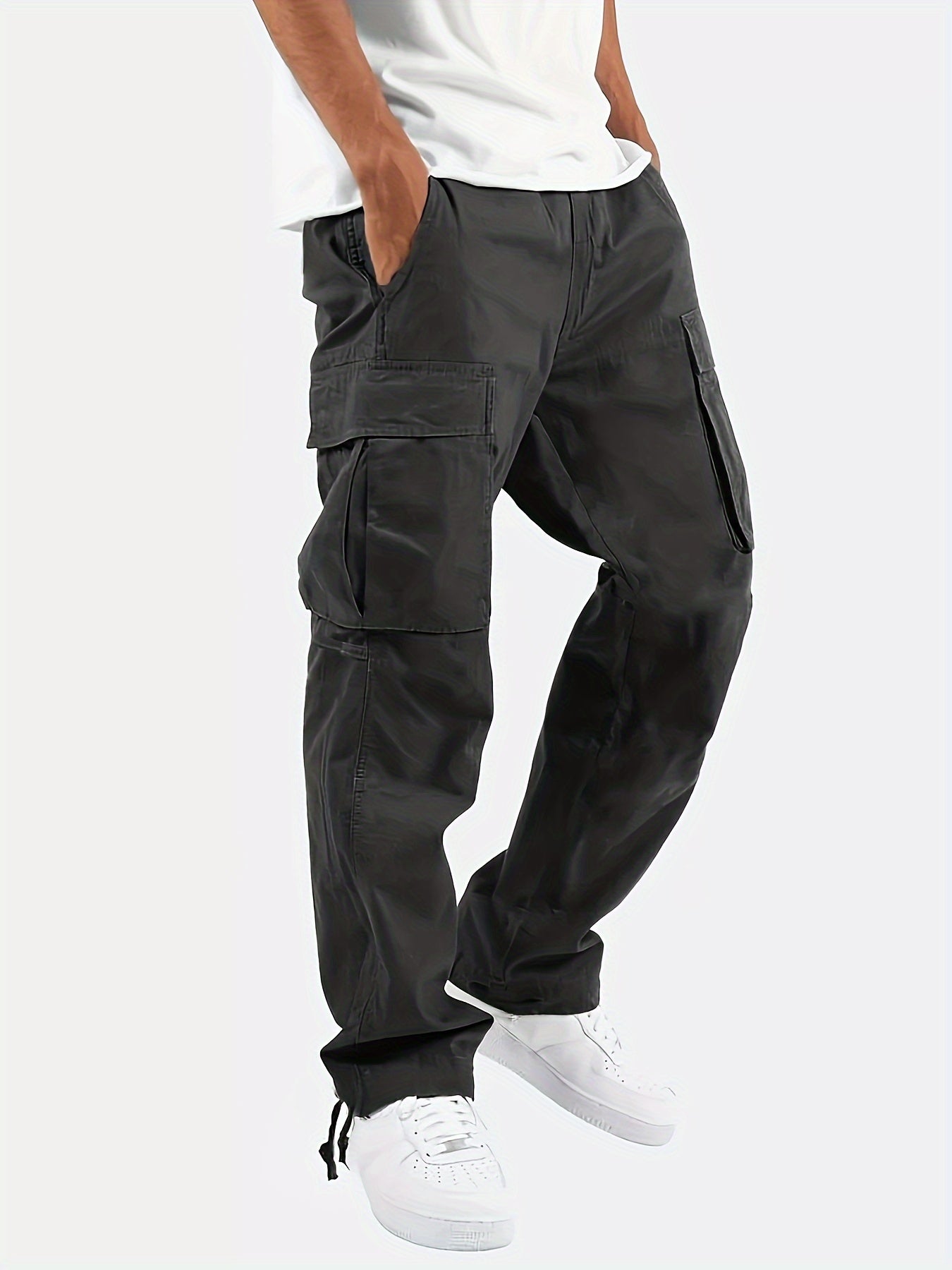 Pantalon Cargo Coton Homme - Confortable et Élégant avec Poches Pratiques - LuxeStyle