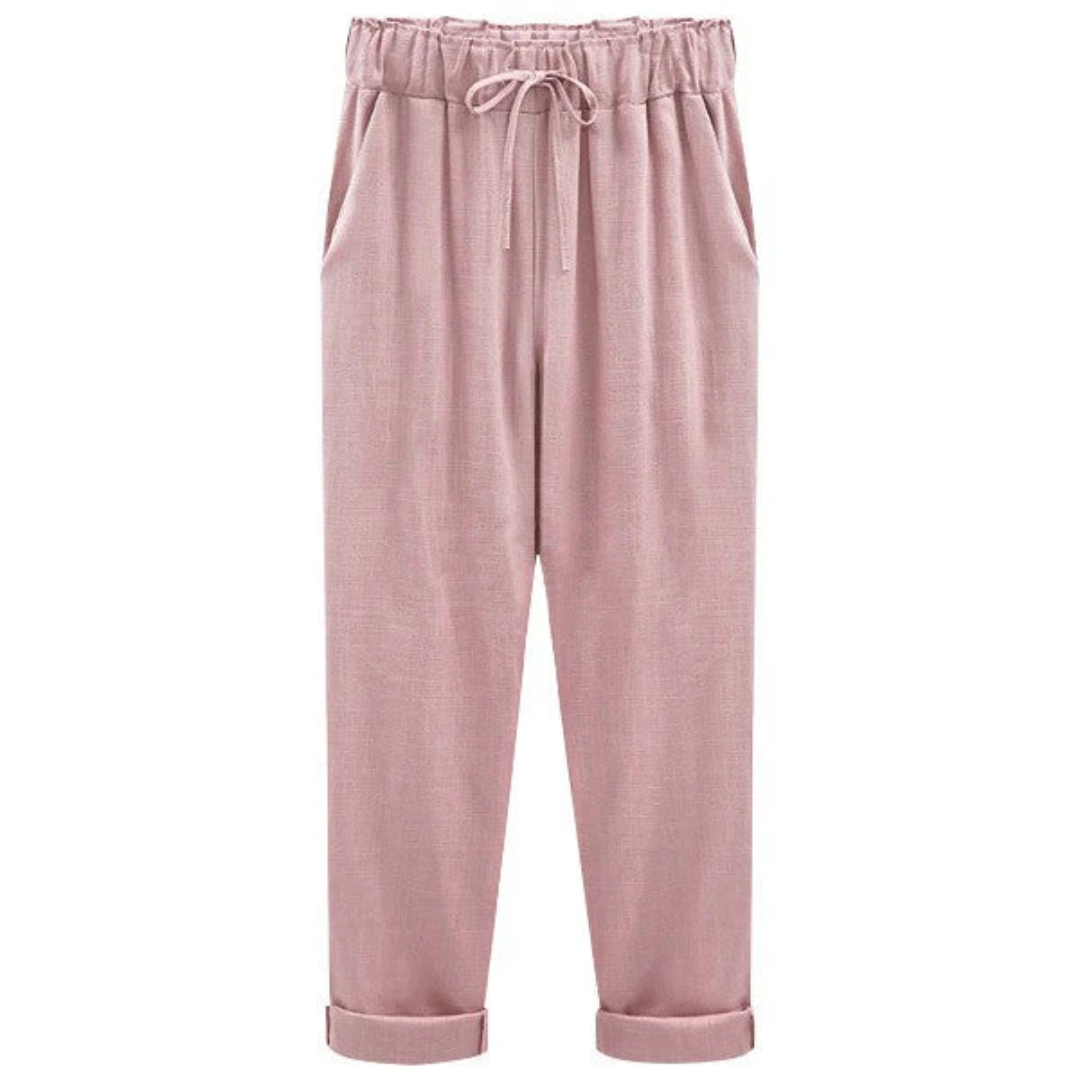 Pantalon Linéaire Confort Femme Été