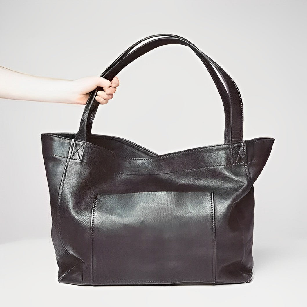 Sac à Épaule Chic en Cuir Véritable pour Femme