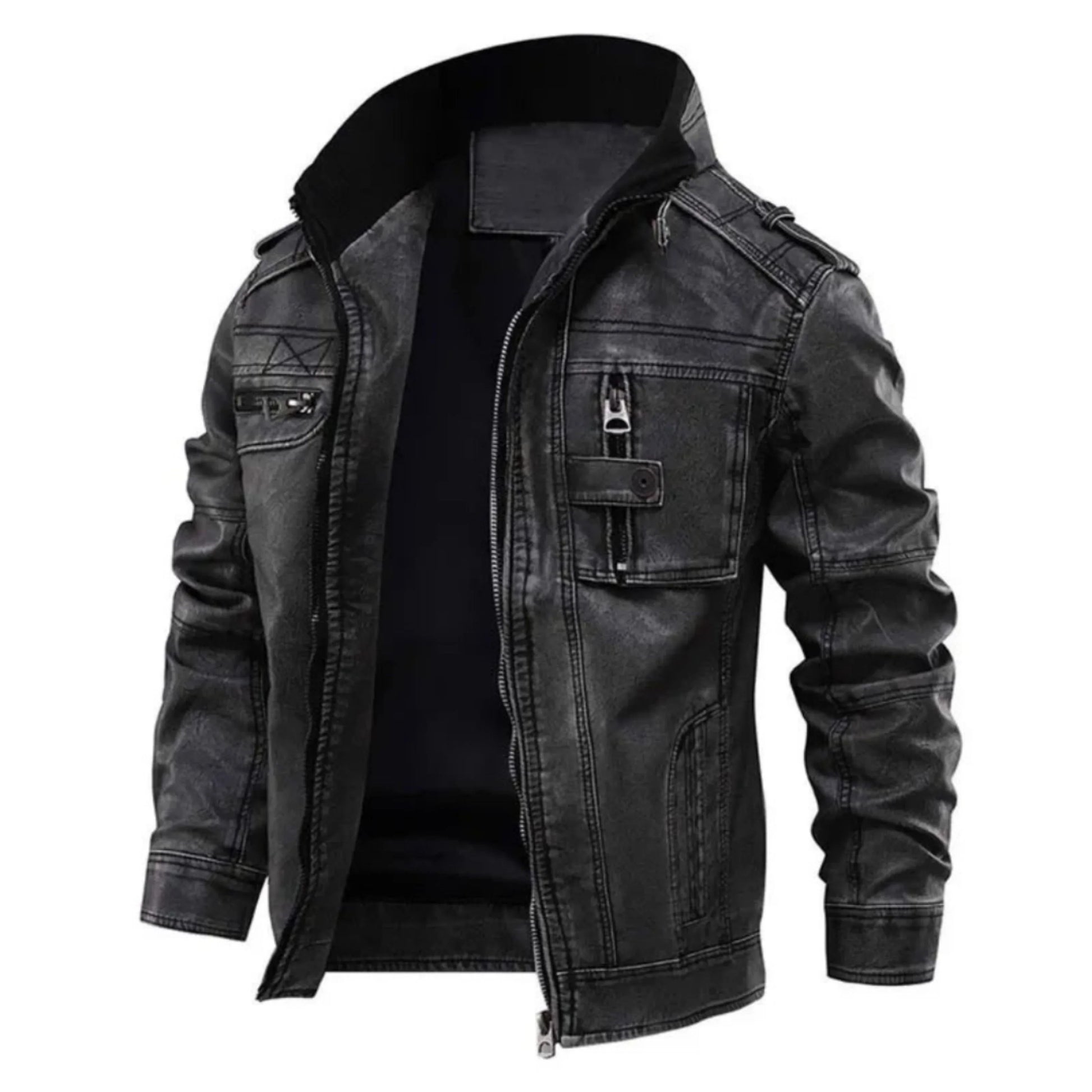 Veste de Motard Homme | Robuste et Stylo - luxestyle