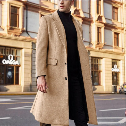Manteau Imperméable Hiver Pour Homme | Long et Élégant