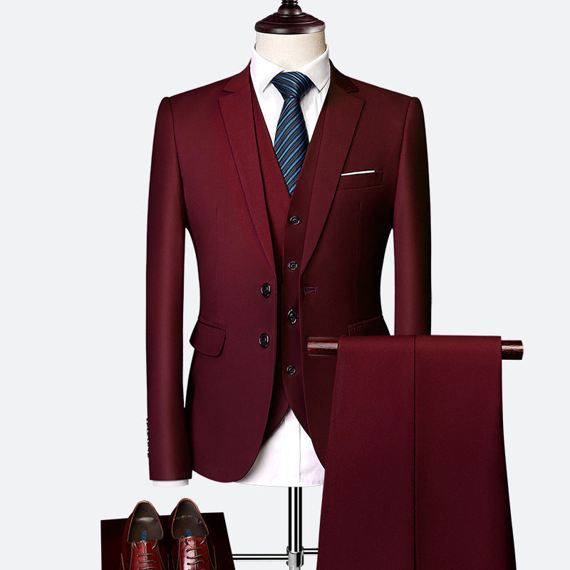 Costume Homme Chic 3 Pièces - Élégant et Confortable pour Soirées