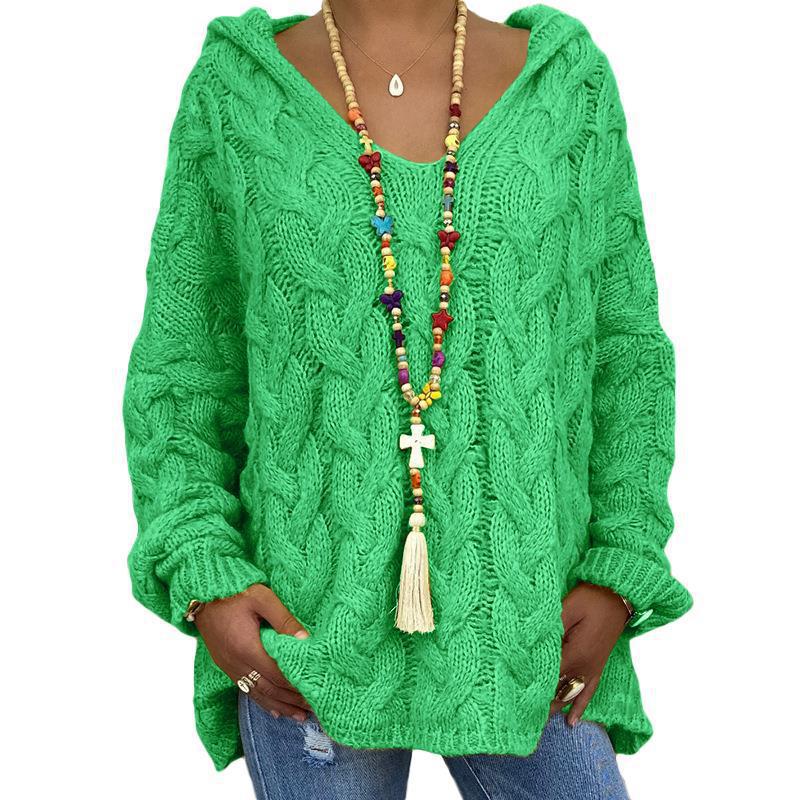 Pull Femme Tricoté Doux, Détente Élégante et Confortable