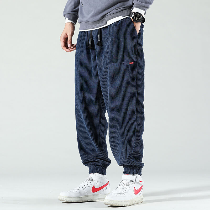 Pantalon Velours Marine pour Homme