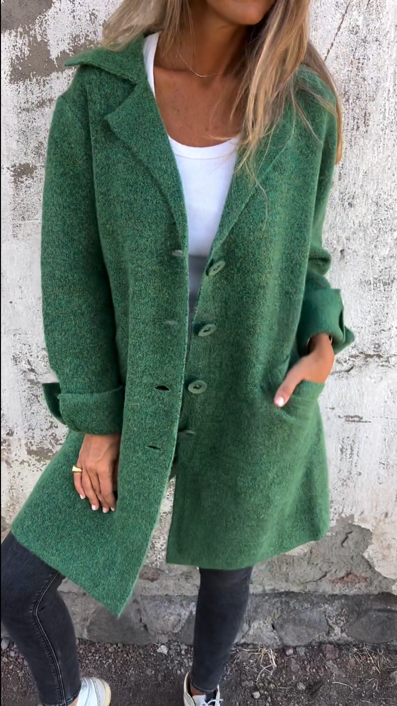Manteau Femme Hiver Douillet Rose Foncé