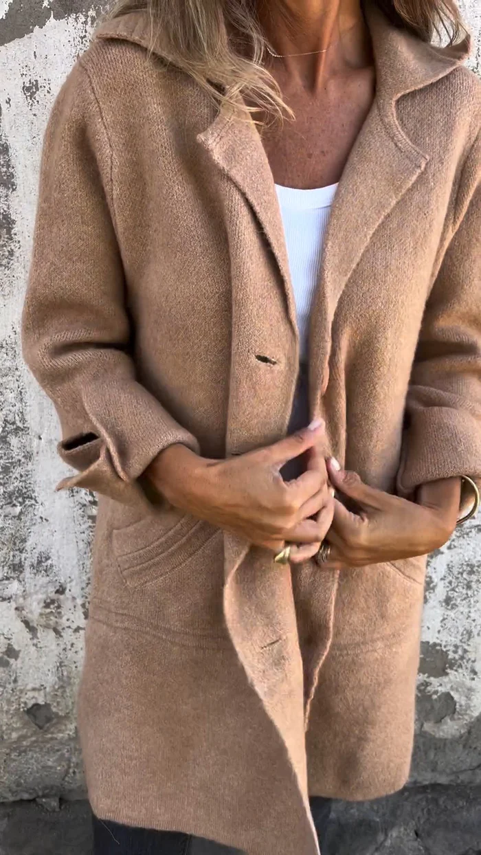 Manteau Femme Hiver Douillet Rose Foncé