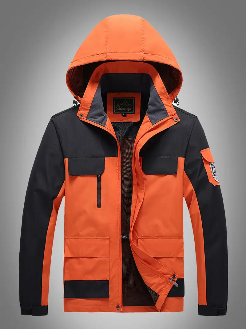 Veste à capuche étanche chic femme
