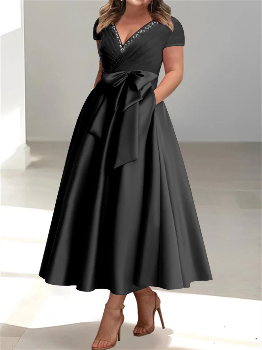 Robe de Soirée Élégante Pailletée pour Femme Maxi - luxestyle