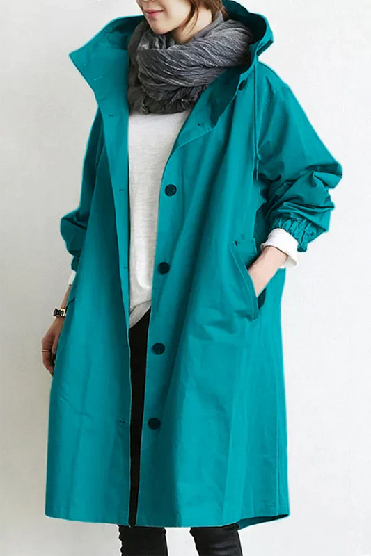 Veste Imperméable Femme avec Capuche pour Tempête - LuxeStyle