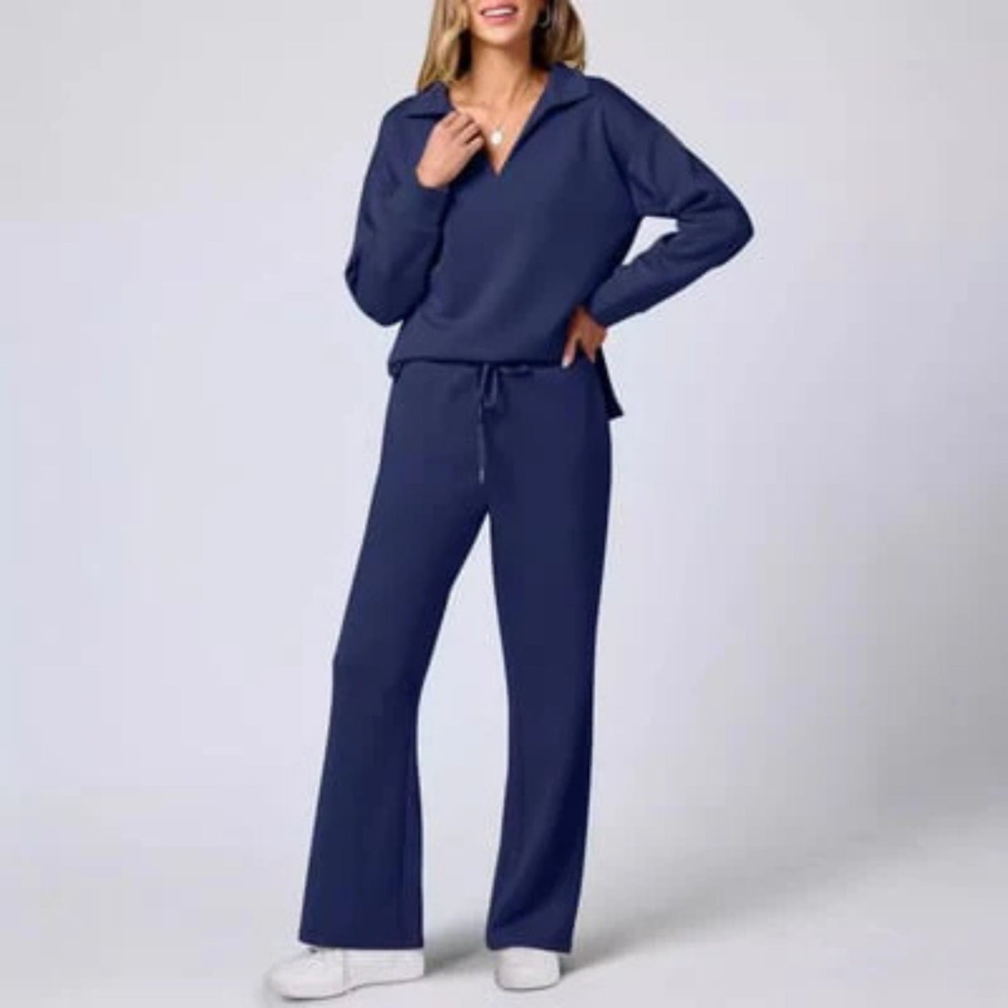 Survêtement Femme Décontracté Bleu Ciel