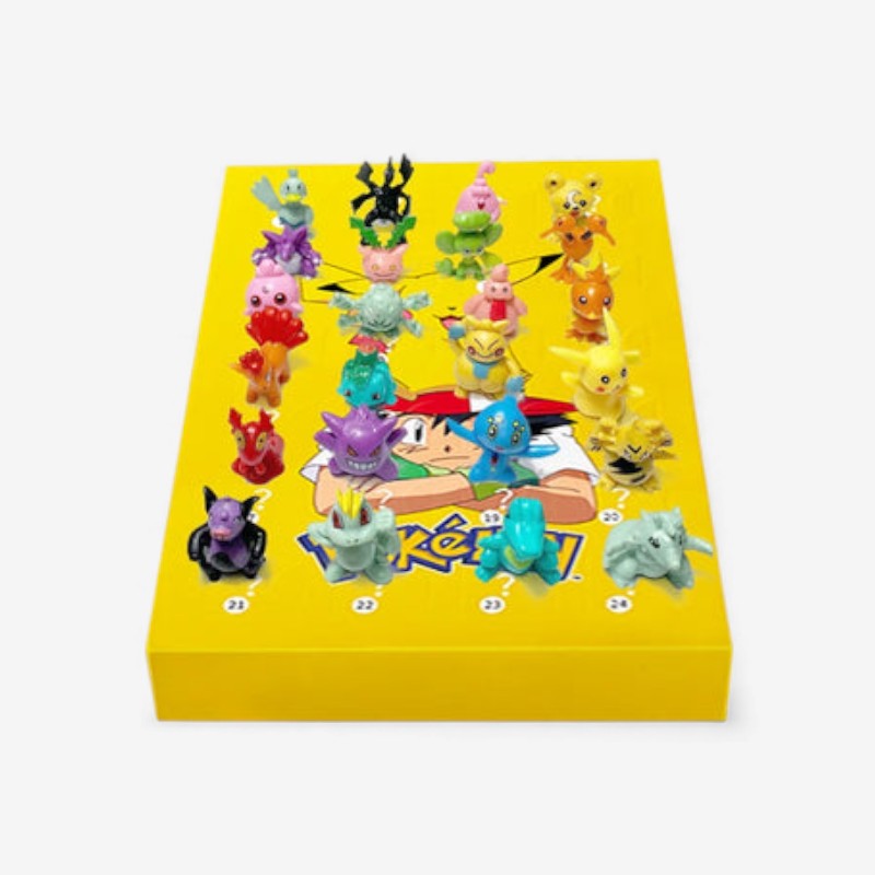 Calendrier de l'Avent Pokémon avec Figurines Colorées - LuxeStyle
