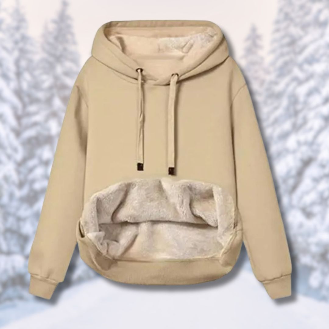 Veste Hiver Douillette à Capuche Féminine