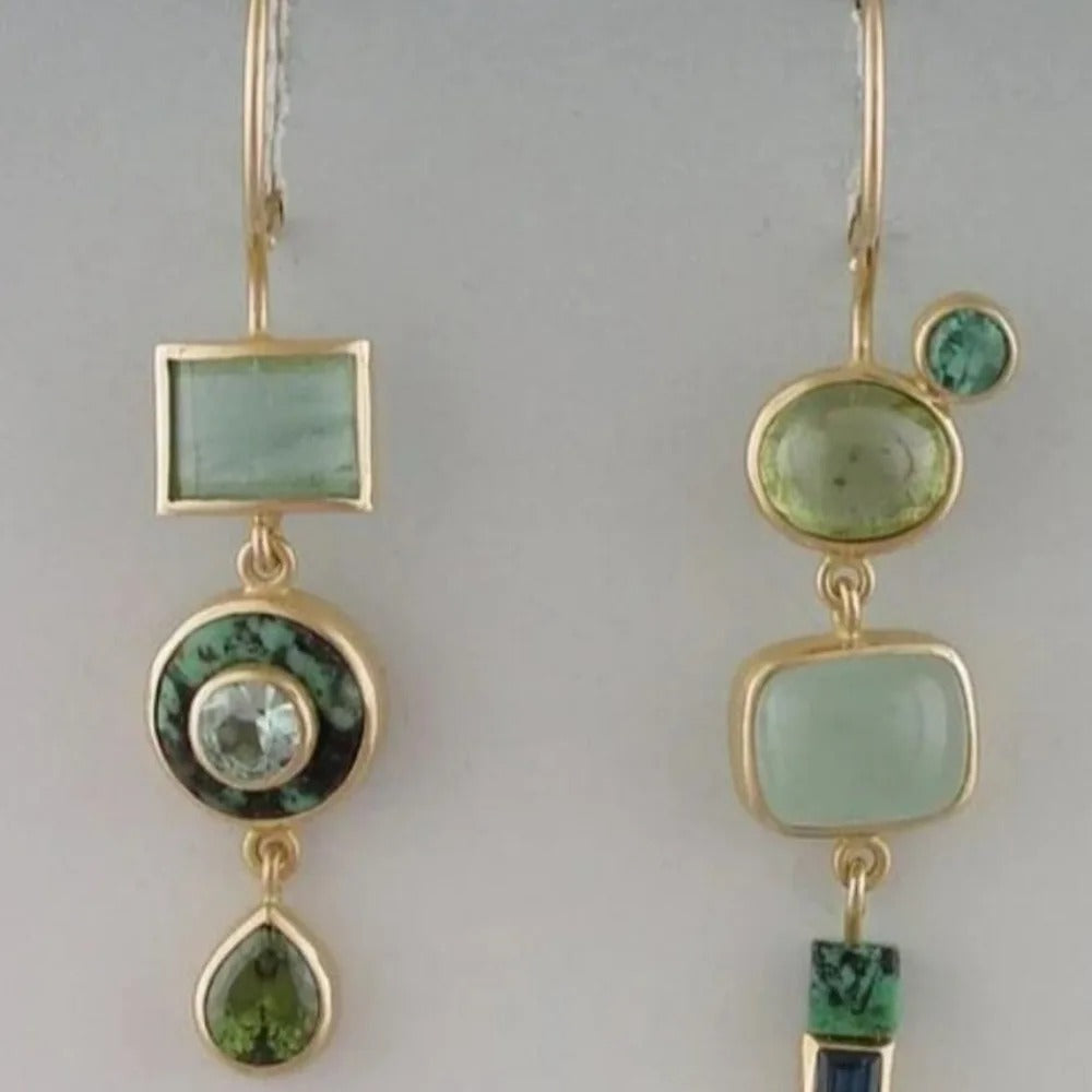 Boucles d'oreilles élégantes à plusieurs niveaux - LuxeStyle
