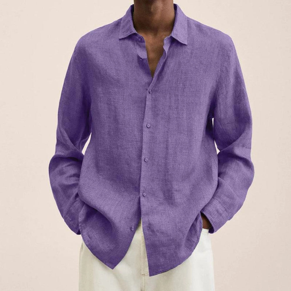 Chemise Homme Slim Fit Élégante pour Bureau