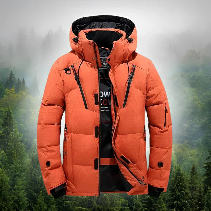 Doudoune Hivernale Homme avec Capuche Dézippee