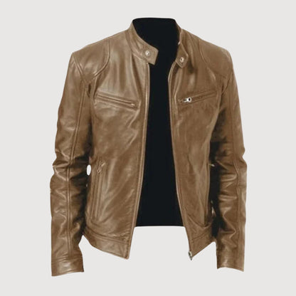 Blouson de moto homme élégant