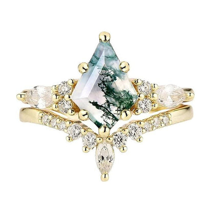 Bague Élégante avec Pierre Précieuse pour Femme