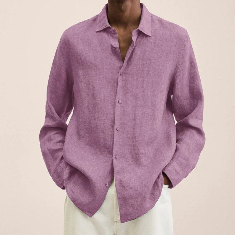 Chemise Homme Slim Fit Élégante pour Bureau