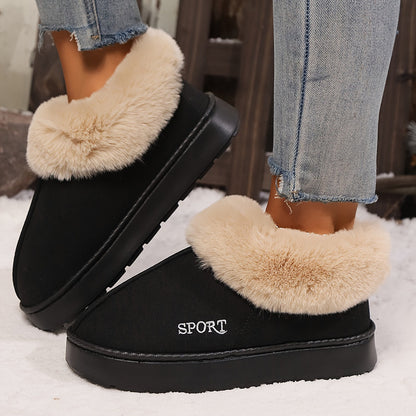 Chaussons douillets en mouton pour femme | Confort hivernal