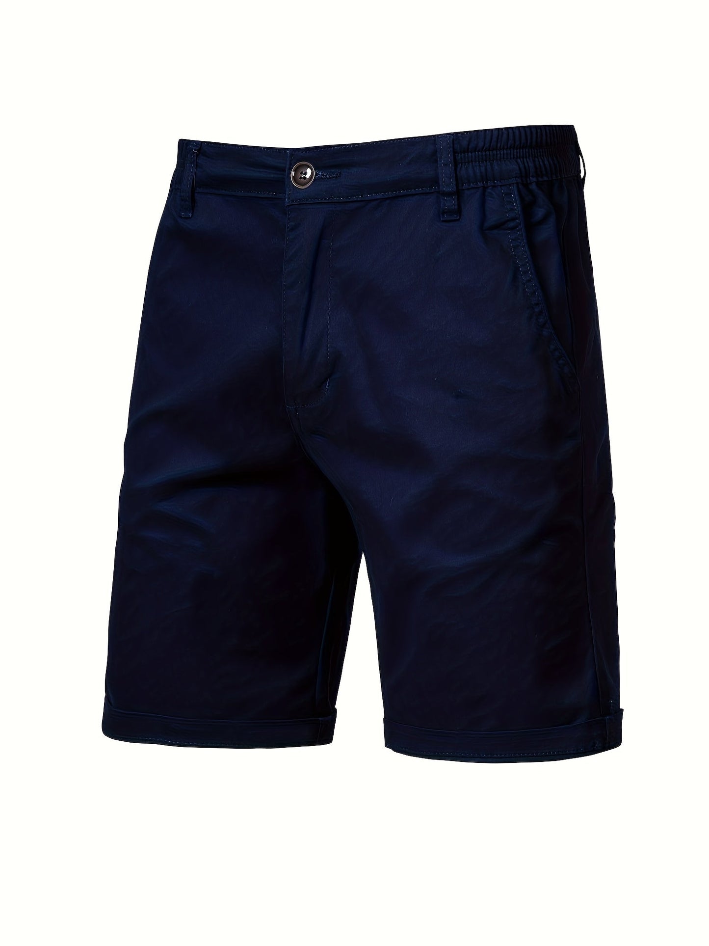 Short Décontracté Homme Coton Élastiqué Gris