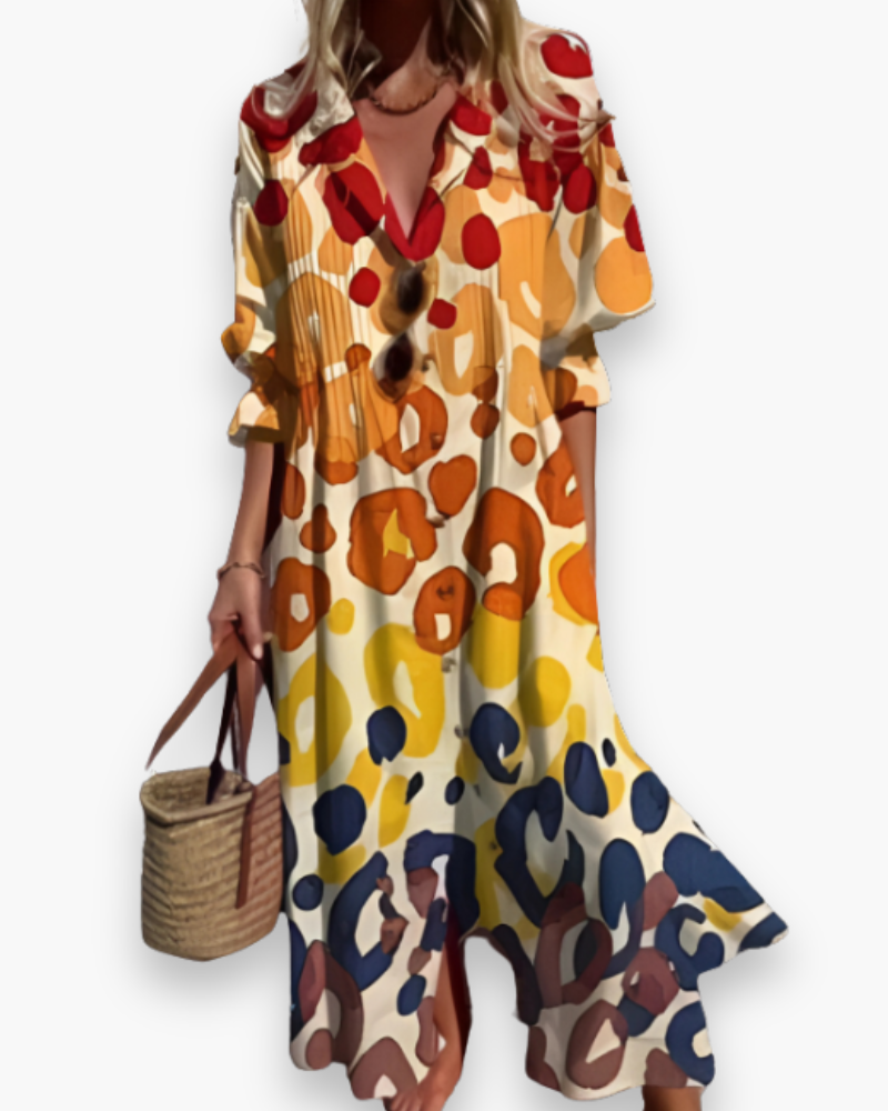 Robe de Cérémonie Élégante pour Femme – Robe Longue d'Été Chic