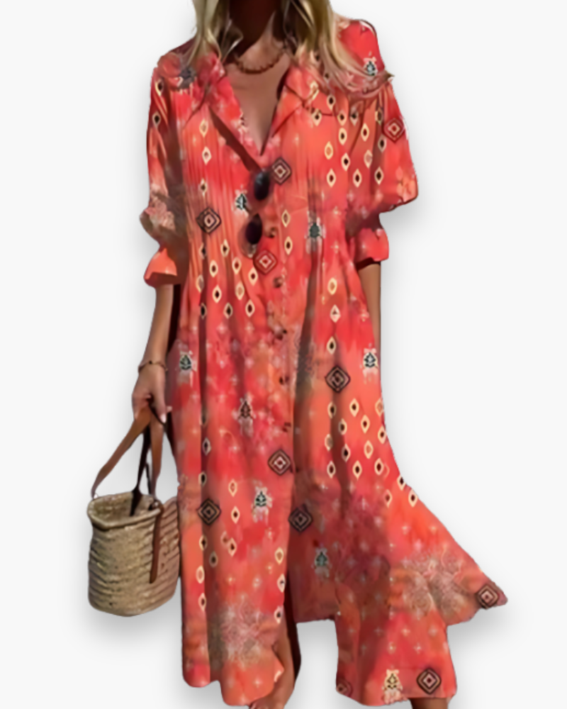 Robe de Cérémonie Élégante pour Femme – Robe Longue d'Été Chic
