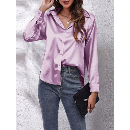 Chemise Femme Élégante en Soie
