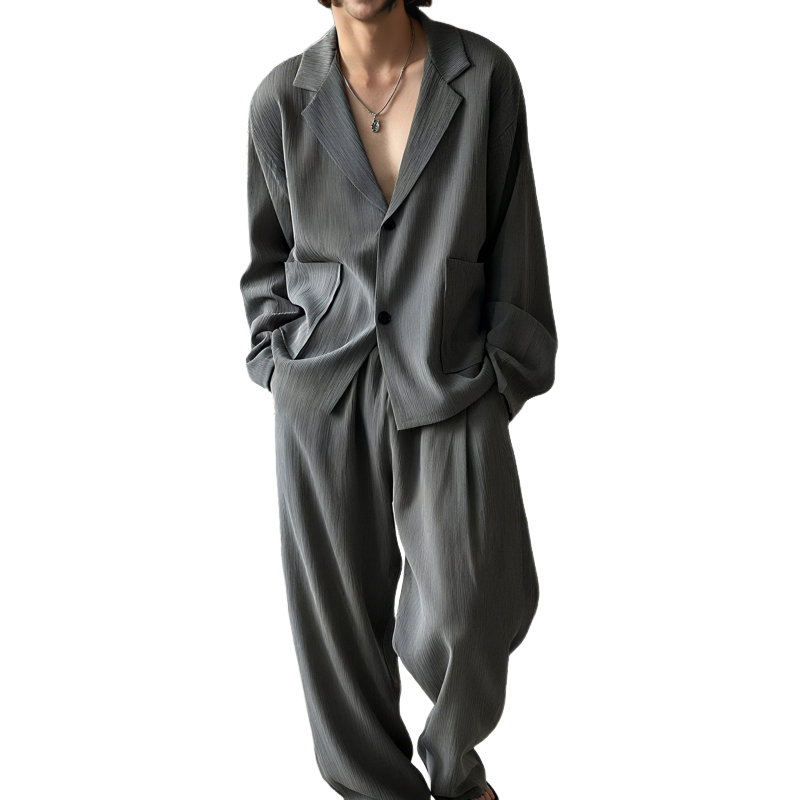 Costume Homme Classique avec Chemise et Pantalon Élégant - LuxeStyle