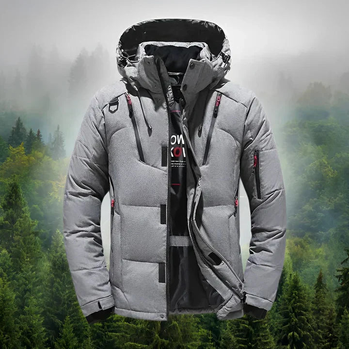 Doudoune Hivernale Homme avec Capuche Dézippee