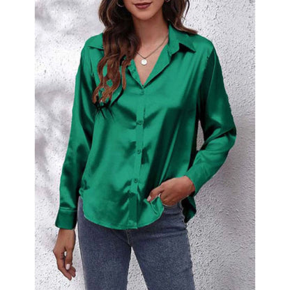 Chemise Femme Élégante en Soie