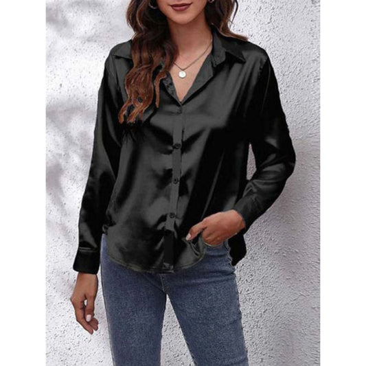 Chemise Femme Élégante en Soie - luxestyle