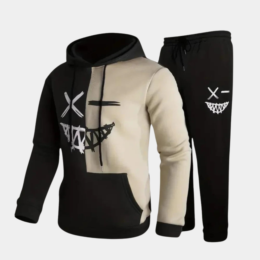 Tenue Sport Homme Complète avec Sweat Capuche et Pantalon - LuxeStyle
