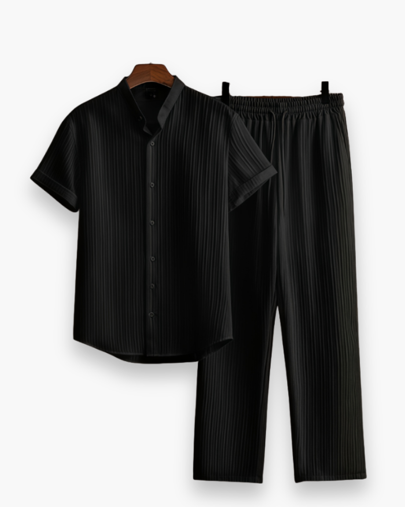 Tenue Été Homme Décontractée - Chemise Courte & Pantalon Léger