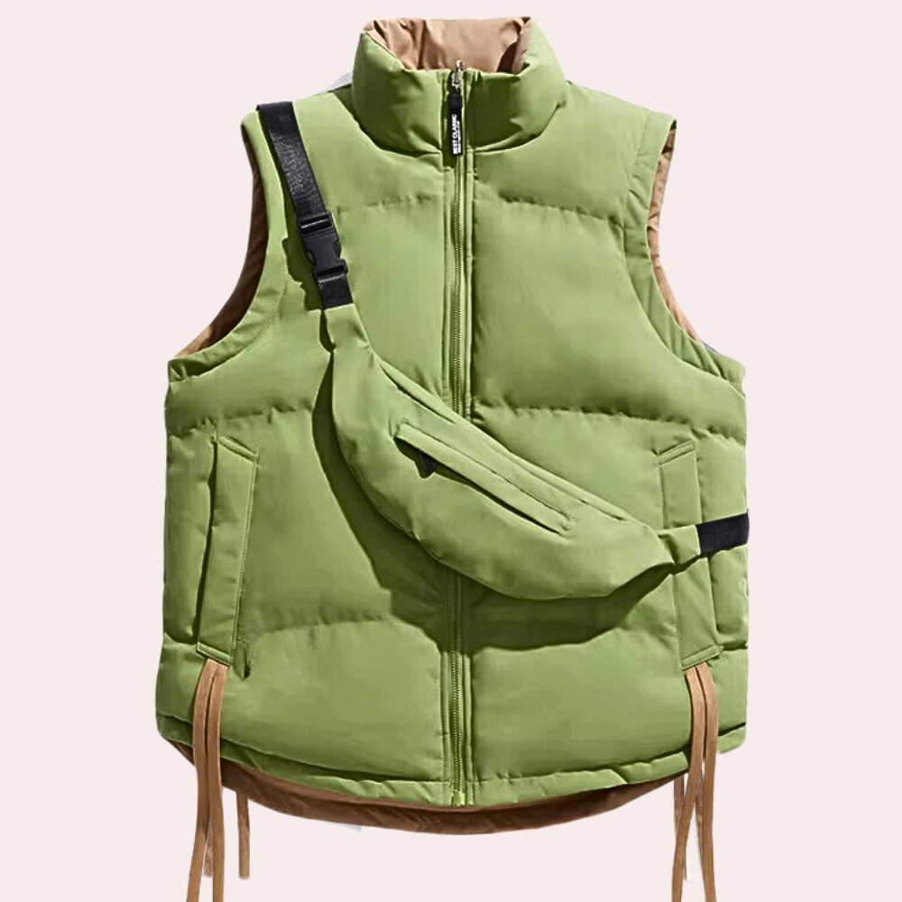 KEITH - Veste d'Hiver Réversible pour Hommes