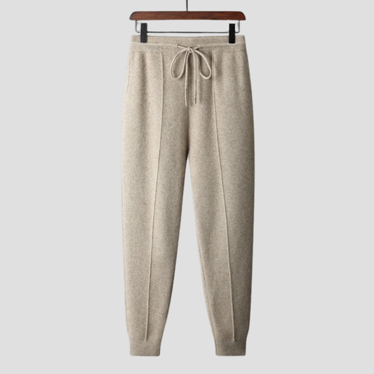 Pantalon de sport doux en laine chaleureux pour femme - LuxeStyle
