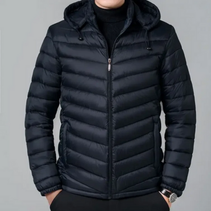 Veste d'hiver chaude et légère pour homme