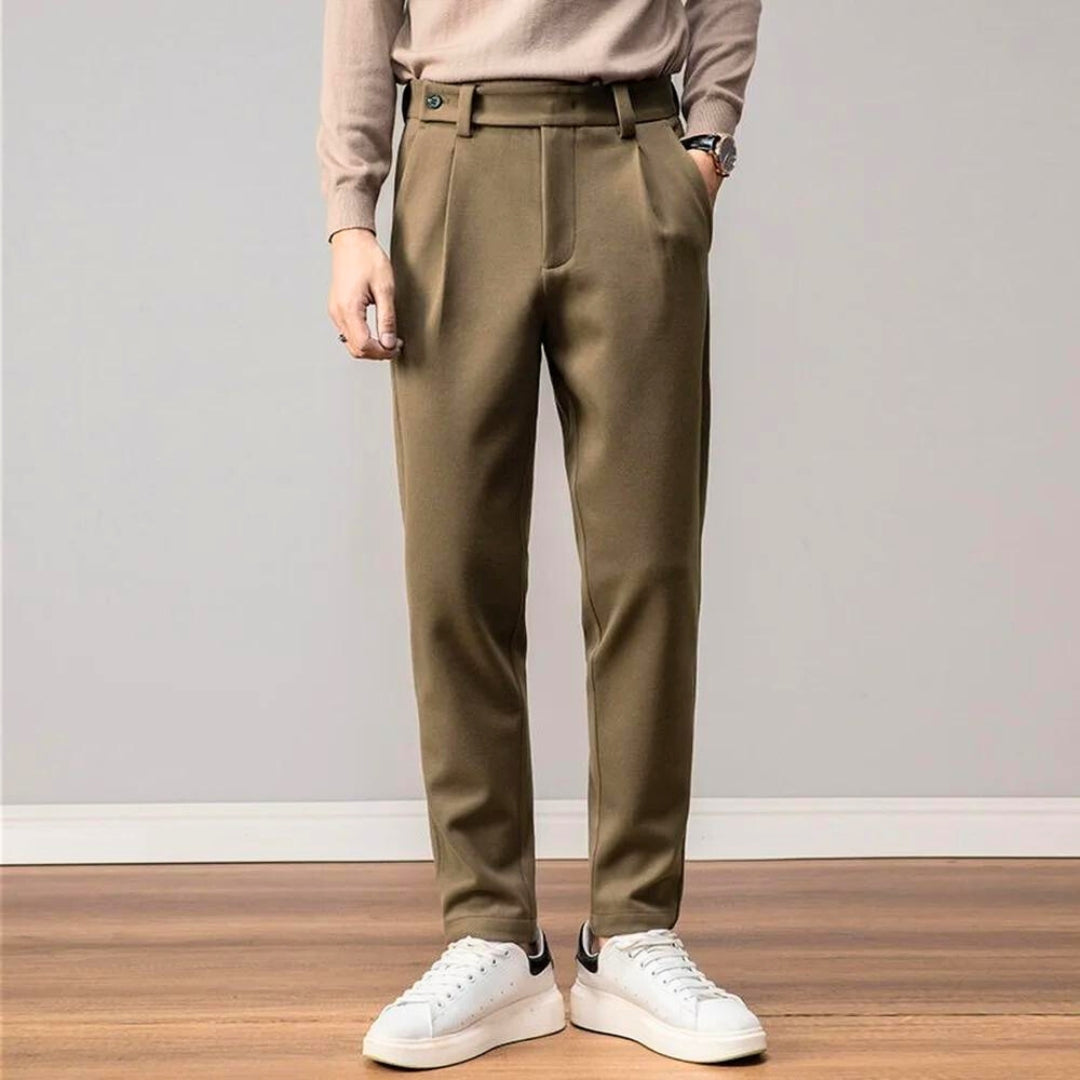 Pantalon Homme Élégant et Confortable à Tissu Stretch - LuxeStyle